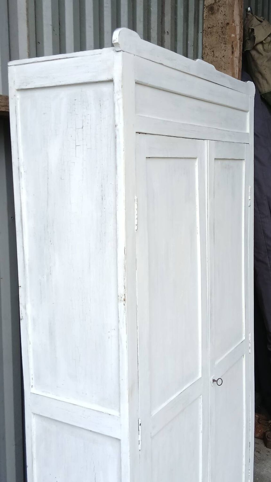 White Parisian wardrobe