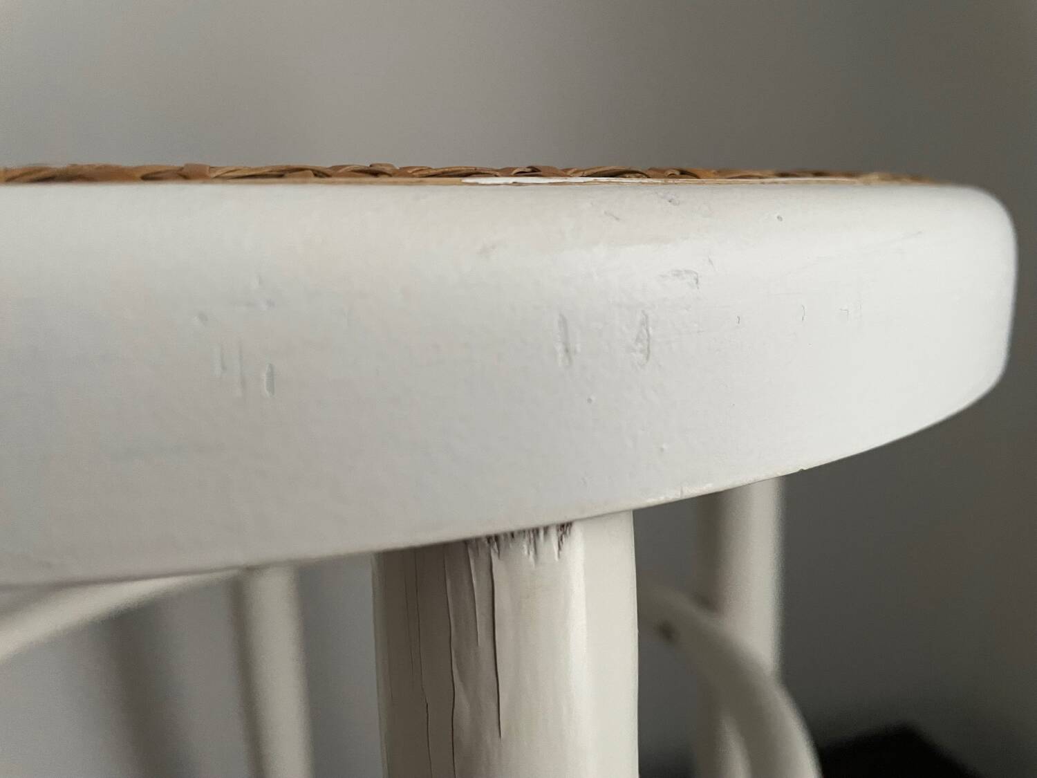 Tabouret canné
