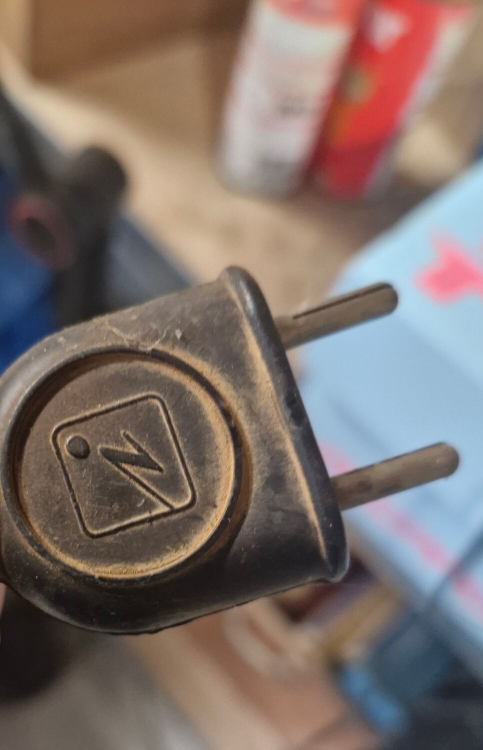 Lampe de bureau chrome 1970