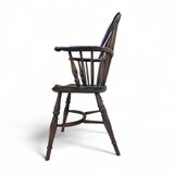 4 x Classic Georgian Bow and Stick Back Windsor Chair / Crinoline stretcher chairs