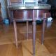 Hot water bottle pedestal table
