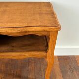 Side table, wooden bedside table