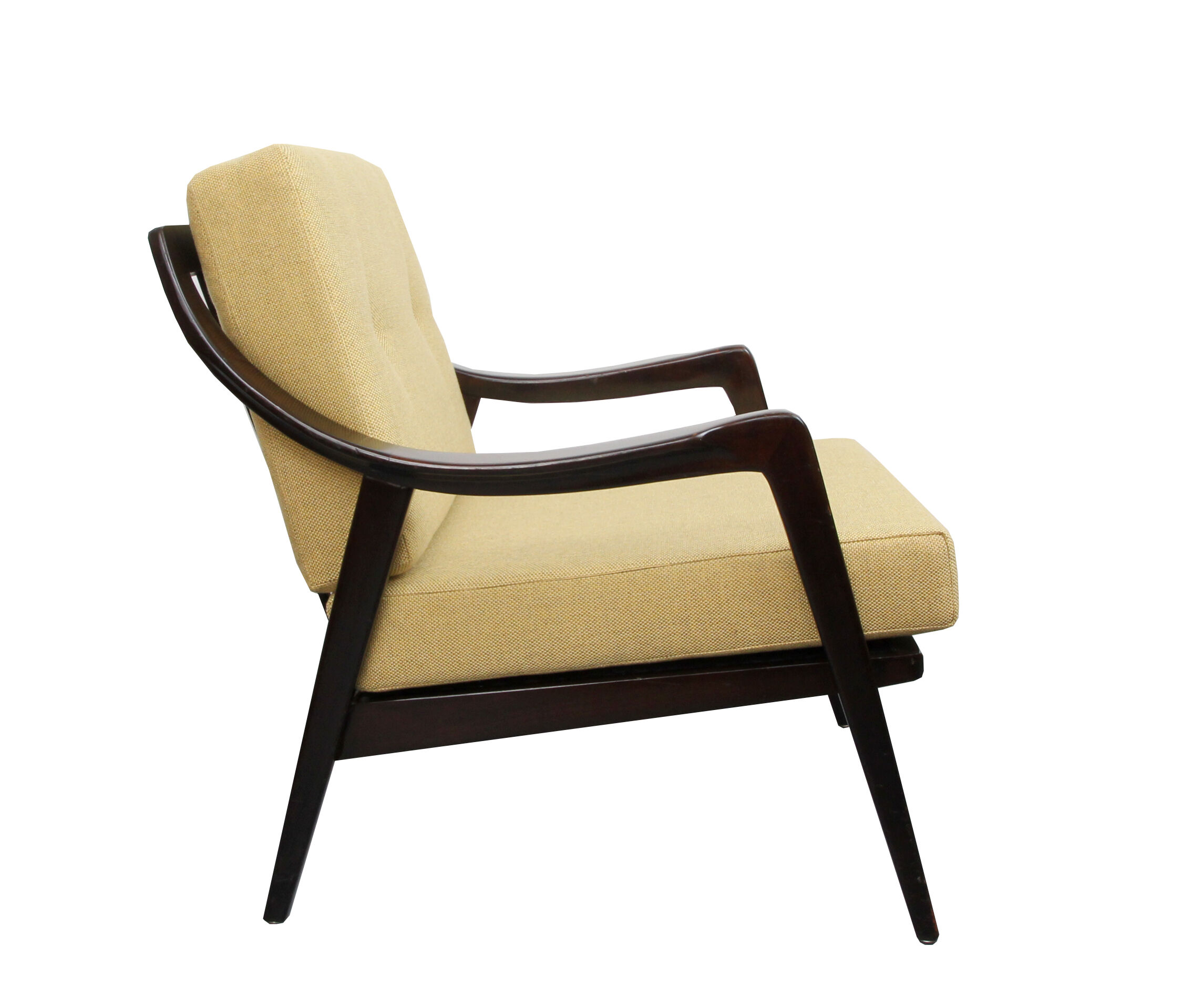 1960s armchair in yellow