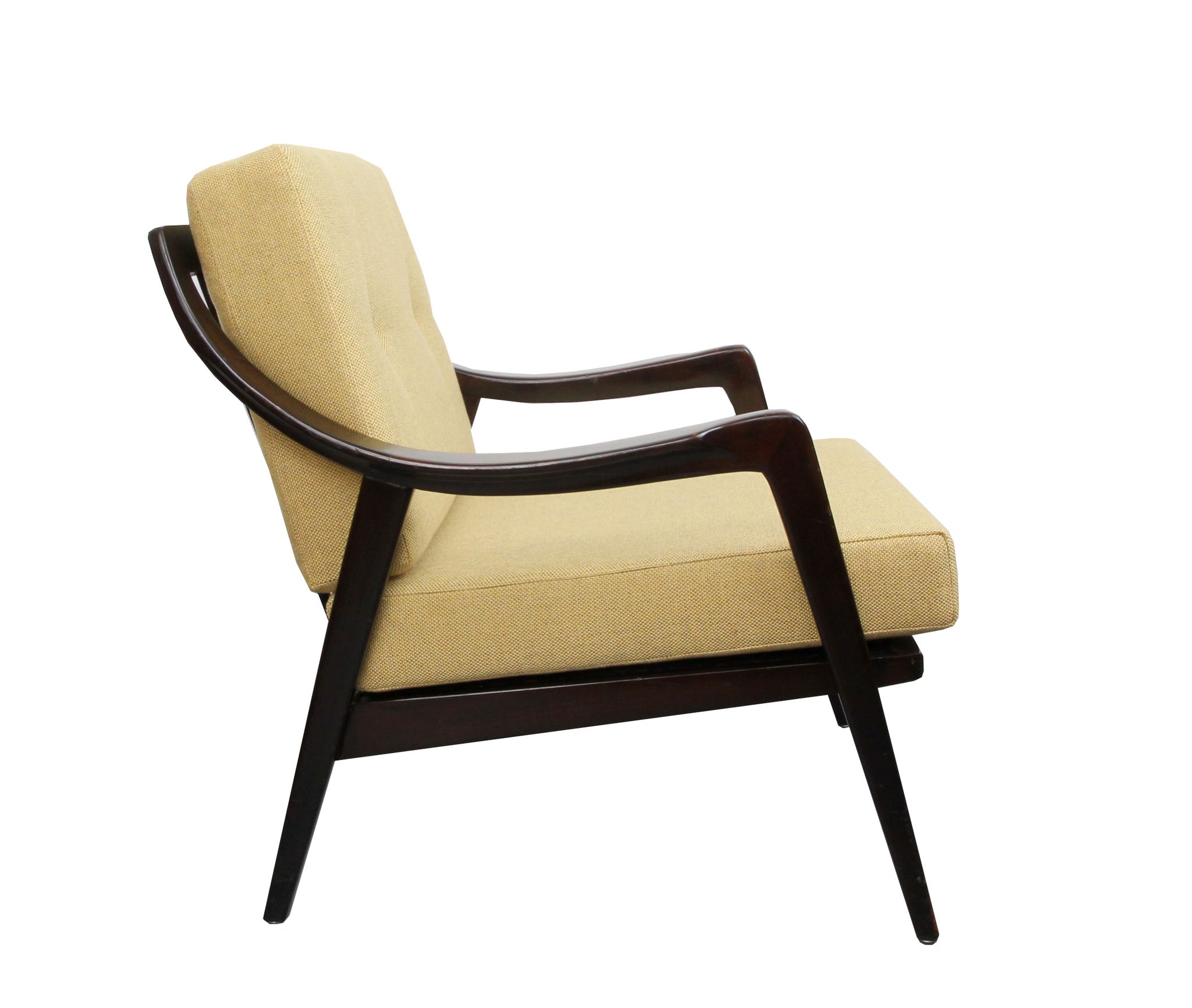 Fauteuil des années 1960 jaune