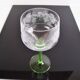 Set of six vintage stemmed glasses, 1960s.