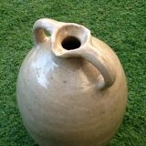 Large model Jarre old two oil coves Glazed ceramic