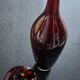 Lot de 2 vases contemporains couleur brique