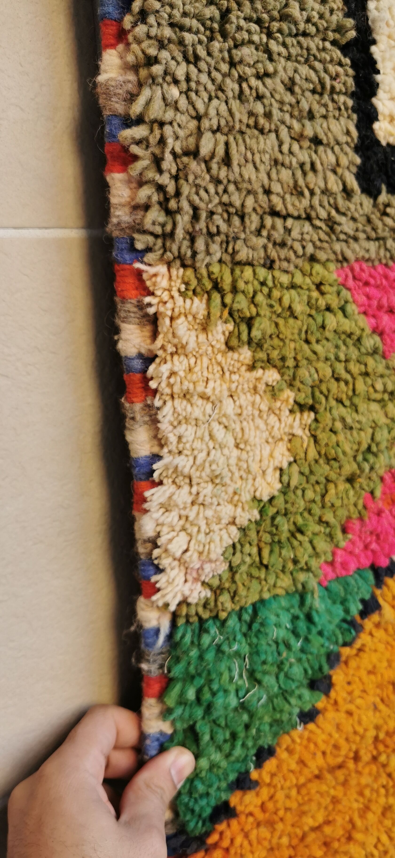 Berber carpet boujaad 152/243