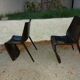 Two Italian design chairs Pedrali smart model