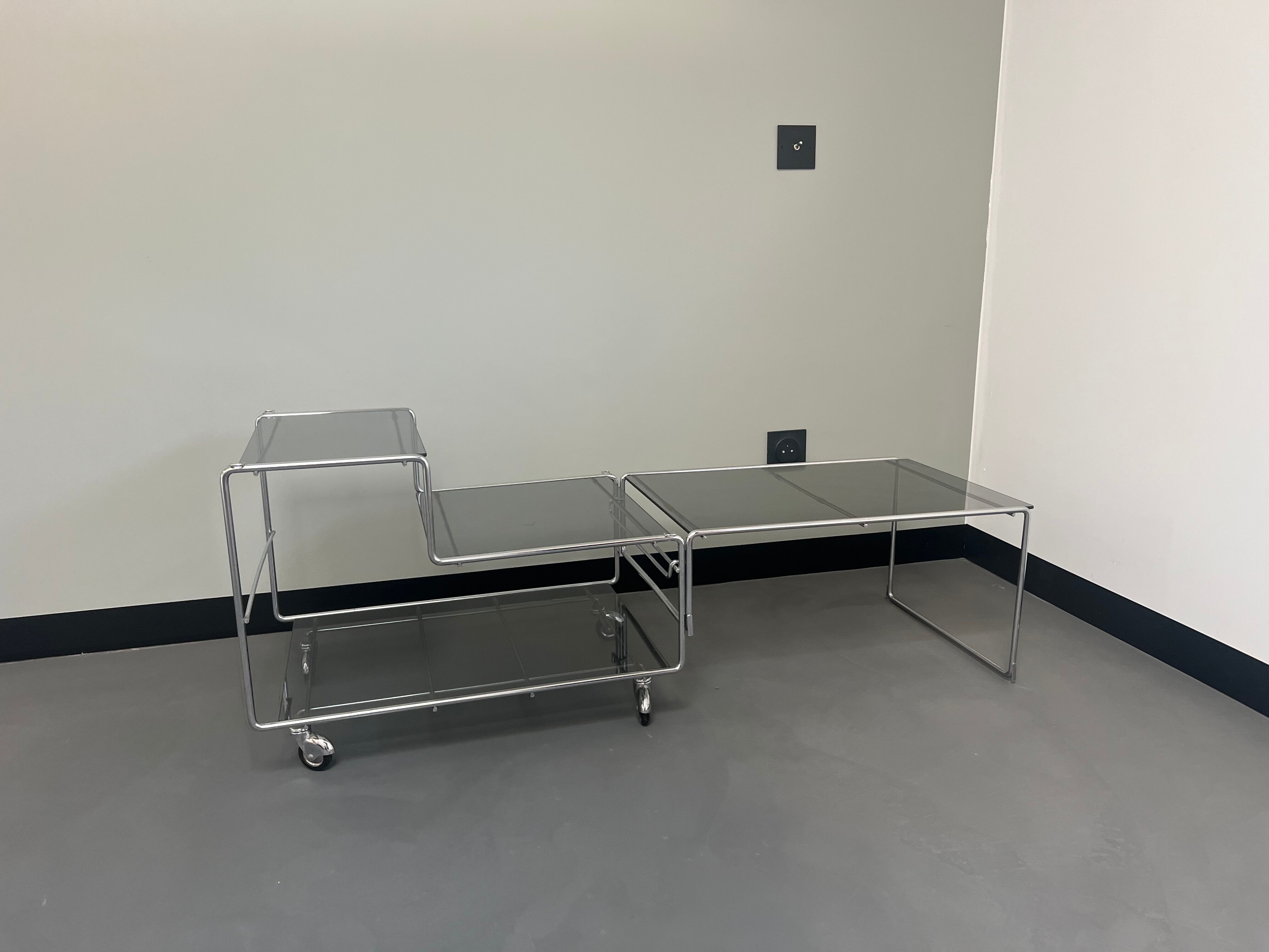 Coffee table trolley by Max Sauze, 60s