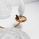 Brass ceiling and glass 3 balls 1960