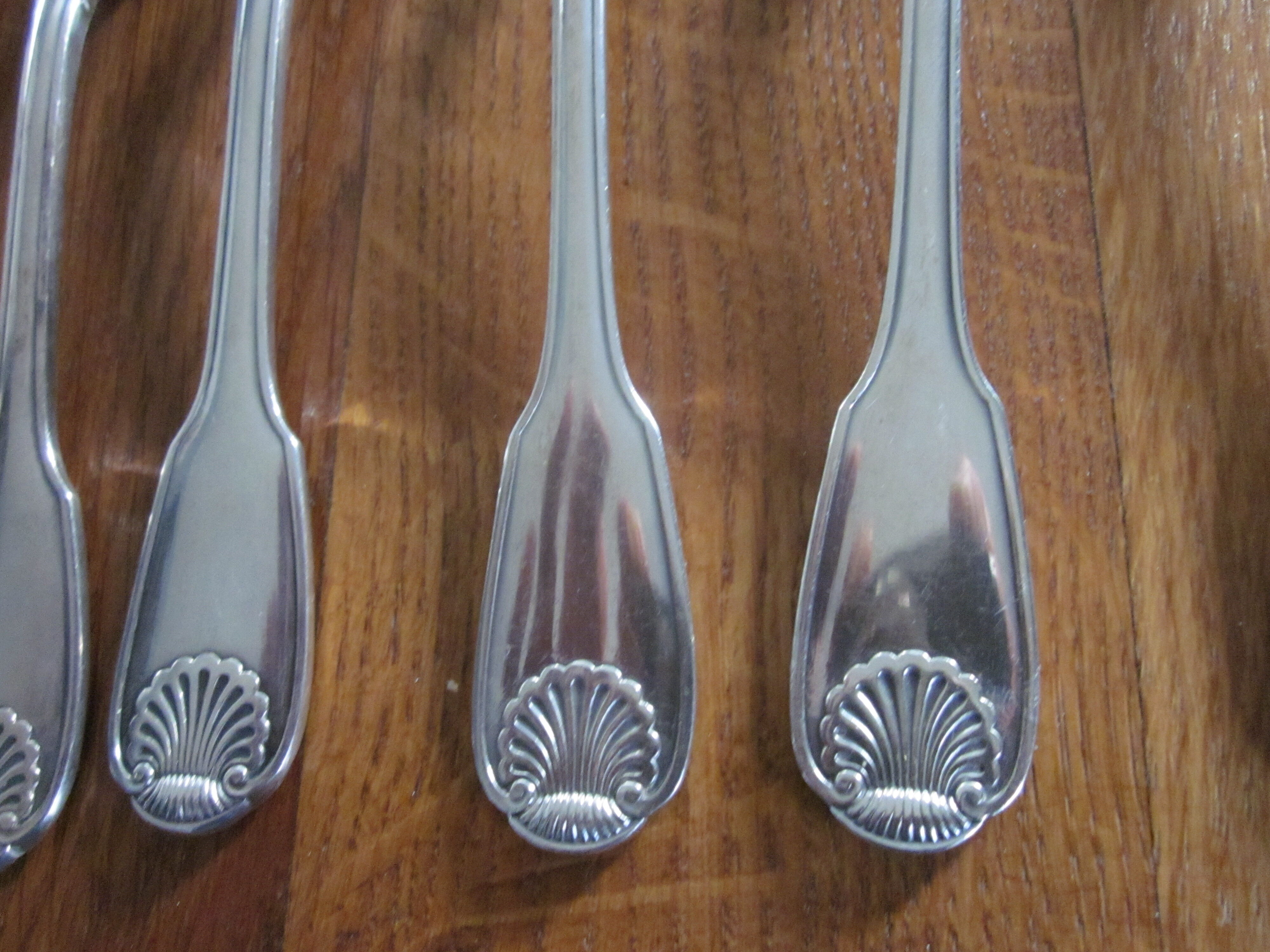 12 christofle entremet in silver metal