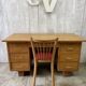 Vintage desk set and Baumann chair