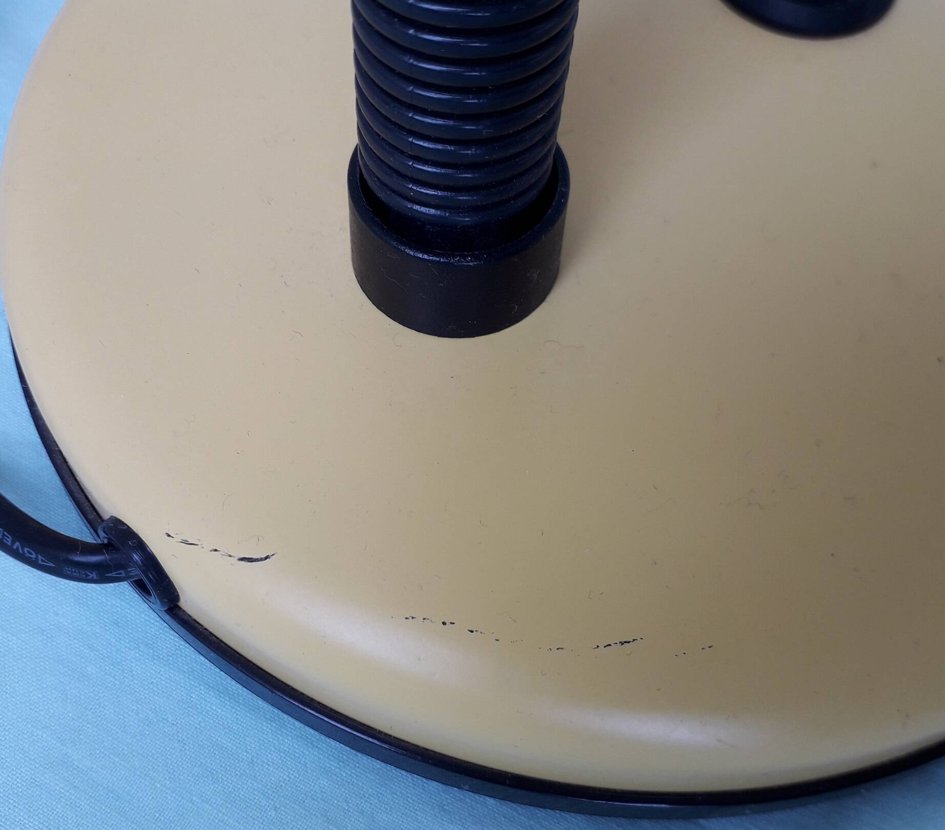 Yellow desk lamp