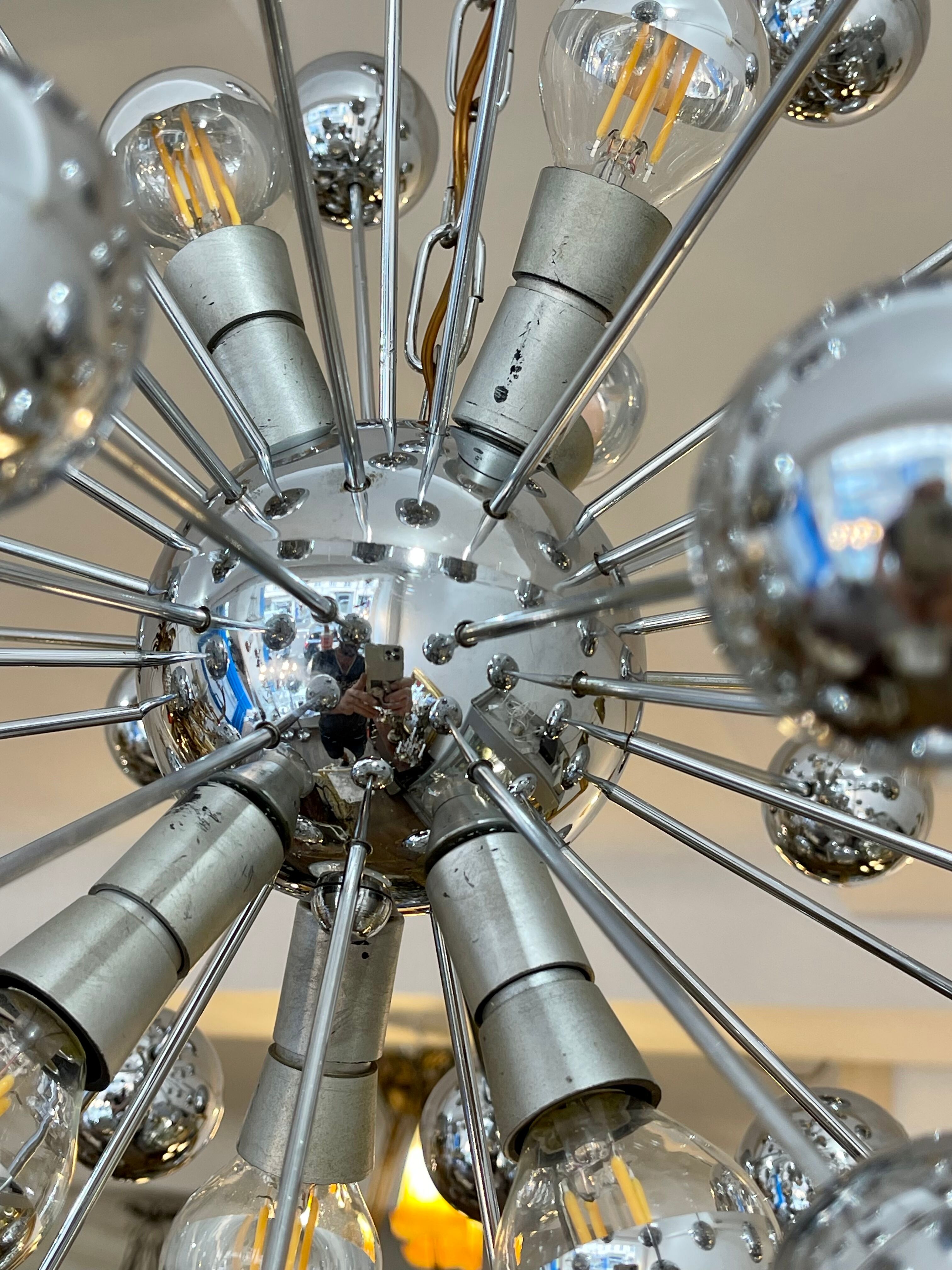 Sputnik chandelier 70