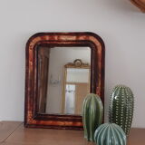 Louis Philippe style mirror 37 cm x 31 cm