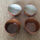 4 stoneware bowls