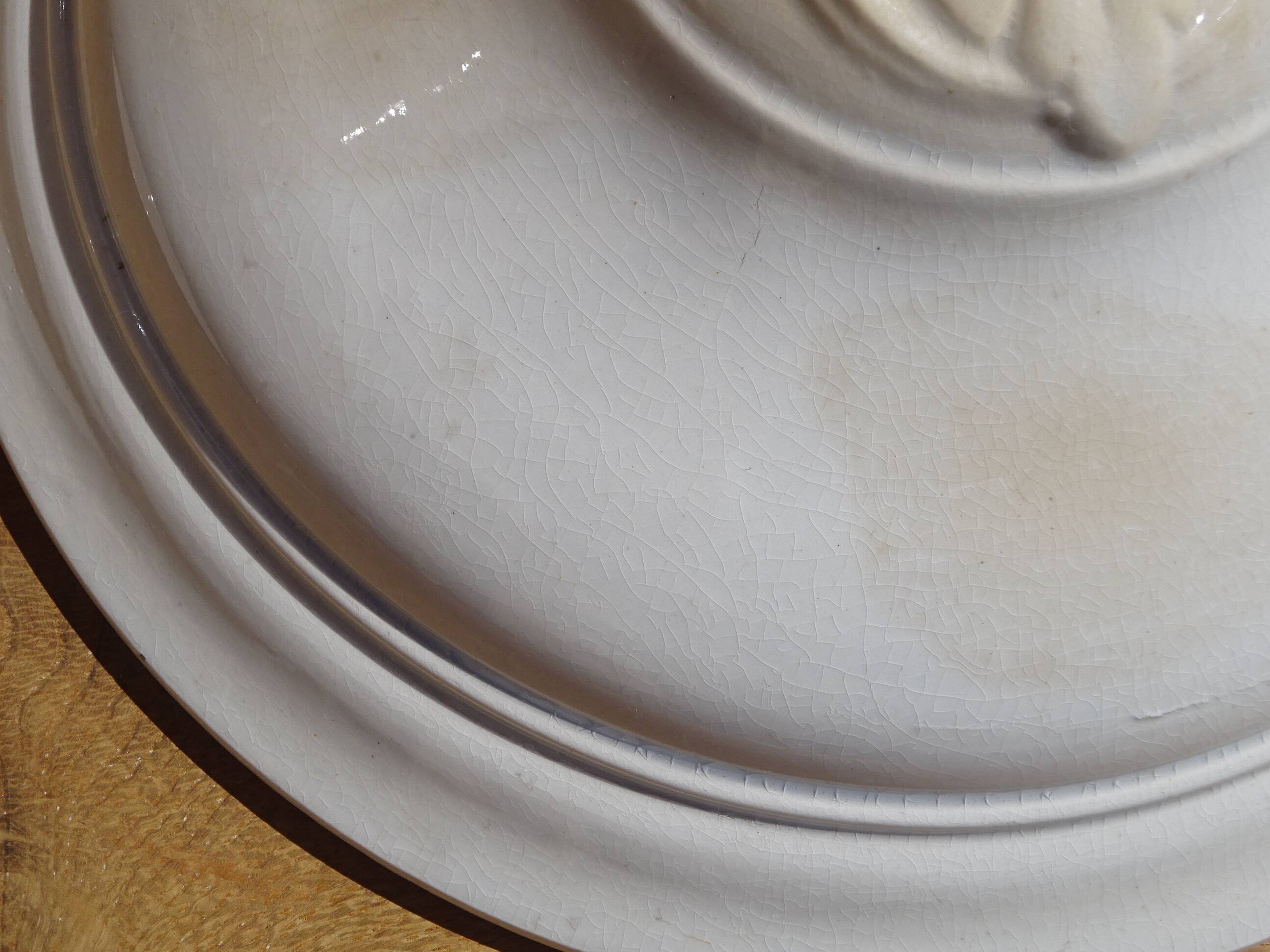 Old soup tureen, Digoin/Sarreguemines