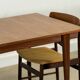 Table à manger extensible de style mid-century par A. Younger 1960