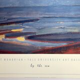 Original poster after Piet MONDRIAN, By the sea, Yale University, 1988