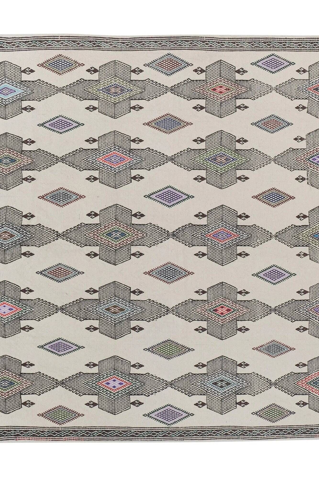 Vintage Turkish handmade rug 180x253 cm