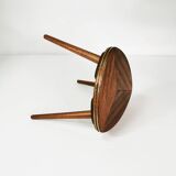 Modernist mahogany flower stand, Germany, 1960s.