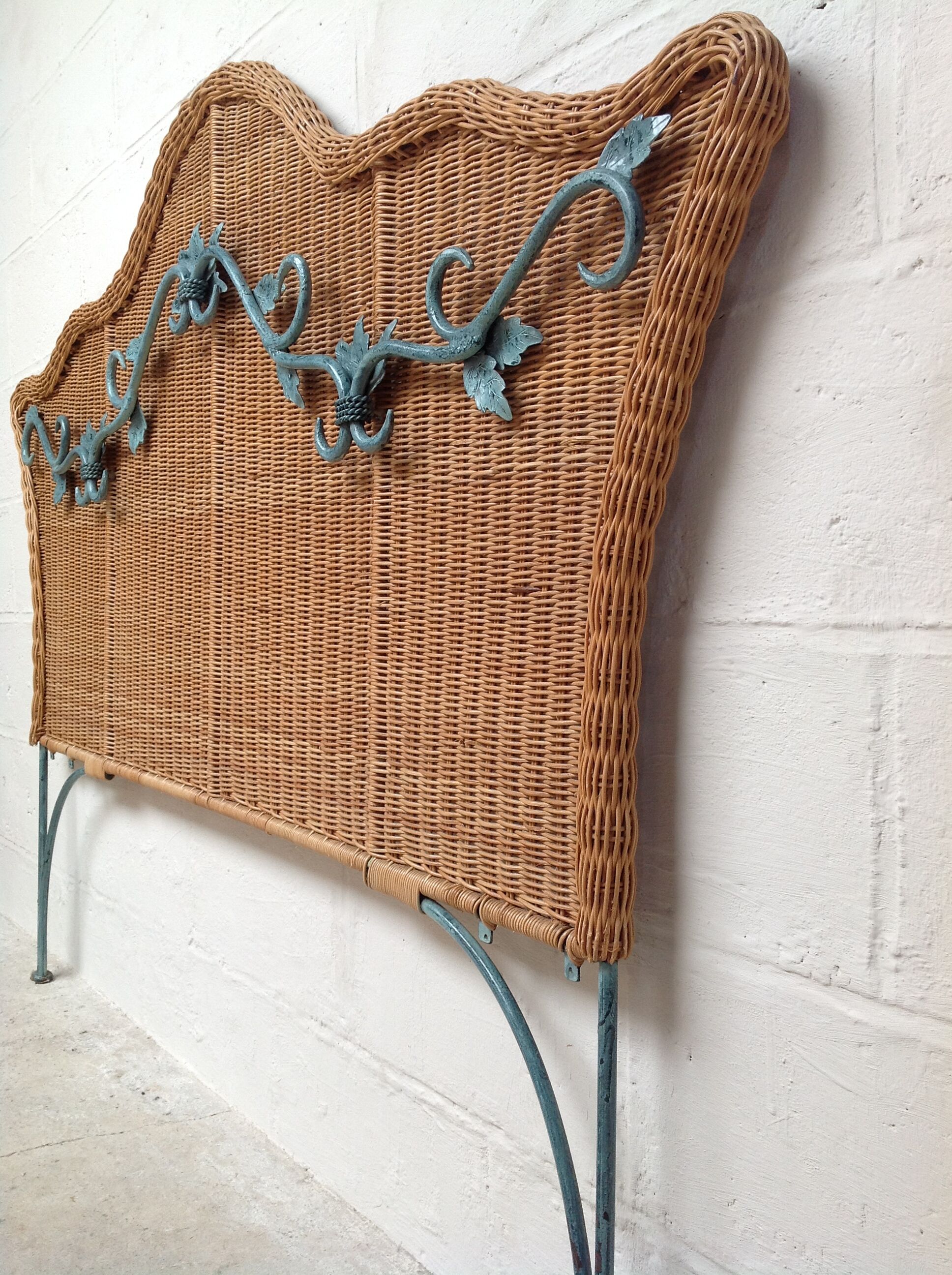 Rattan headboard