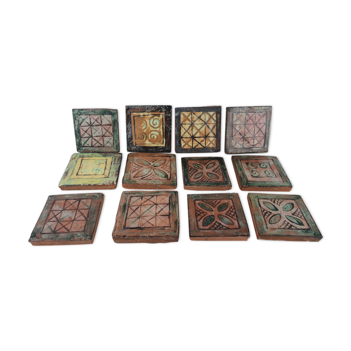 Lot carreaux de alice colonieu