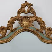 Florentine Style Gilt Mirror with Acanthus Scrolls, Italy, 20th Century