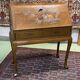 Asian-style teak secretary, 1970s manufacturing