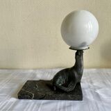 Sea lion lamp