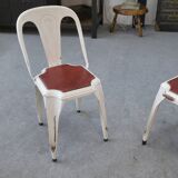 Pair of Multipl's chairs by Joseph Mathieu 1940s