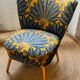 Vintage cocktail armchair