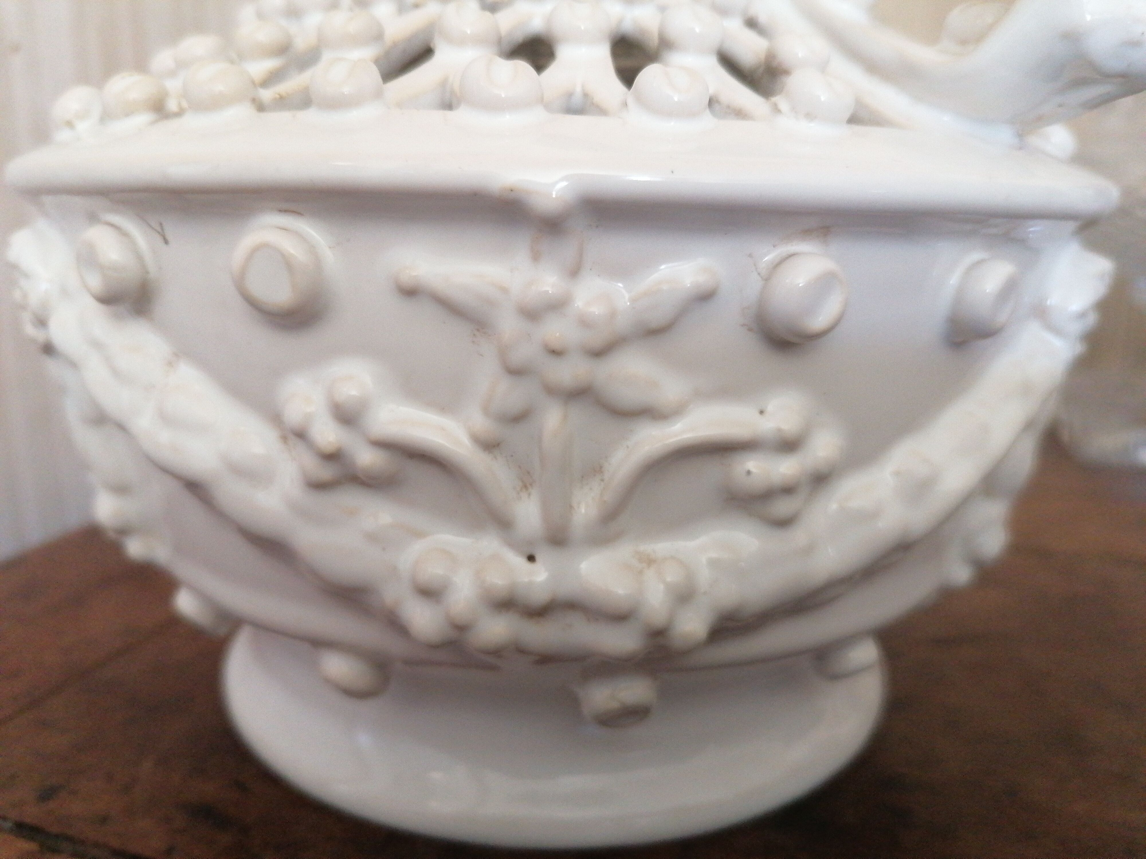 Faience piece of Malicorne year 50.