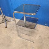 Vintage smoked glass and chrome harness