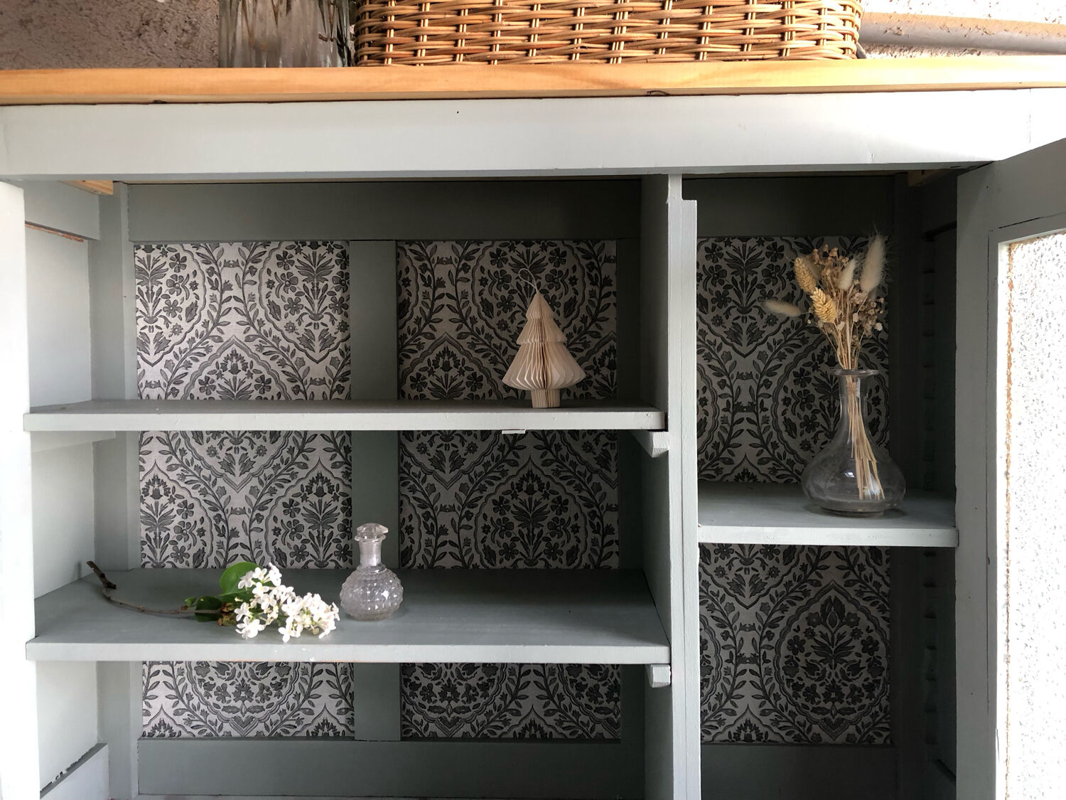 Vintage wall cabinet