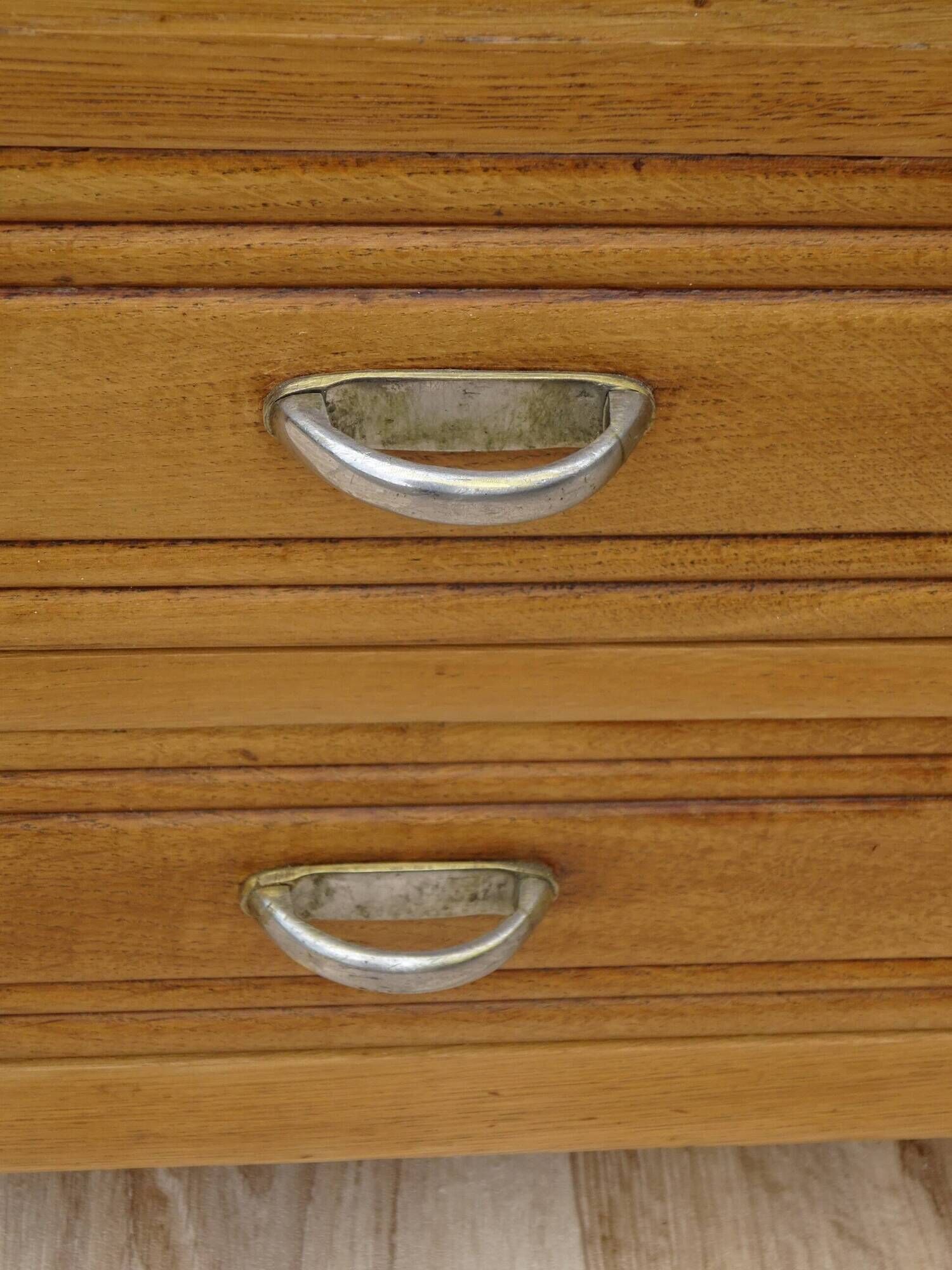 Small Art Deco piece of furniture, marble top.