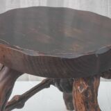 Pair of “brutalist” stools