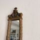 Mirror Witch Trumeau Wall Light Louis XVI Style Vintage Gilded Drapery