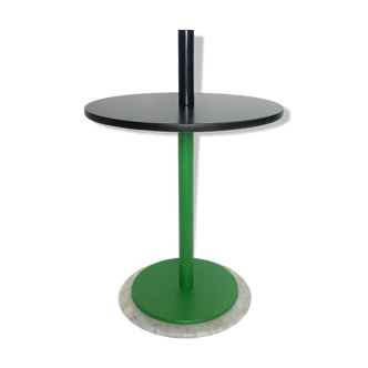 80s italian marble design side table in the taste of Memphis Milano