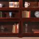 paire de bibliothèques dit stacking bookcase en acajou