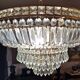 Lustre pampille vintage