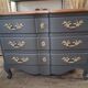 Cherry wood chest of drawers