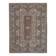 Vintage Turkish Oushak rug 217x272 cm