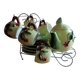 Tea / coffee service in earthenware "Lemon" on display – 15 pieces