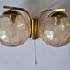 Midcentury Brass Wall Lamp, Germany, 1970s