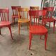 Lot de 6 chaises bistrot vintage
