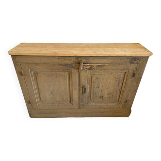 Brown patina sideboard