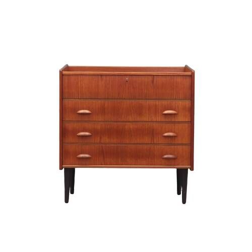 Teak dressing table, Scandinavian design, 1960s, manufactured by SW Finland