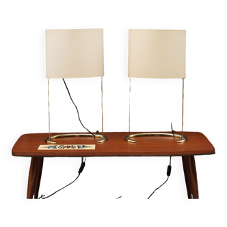 Pair of Gala lamps by Paolo Rizzatto